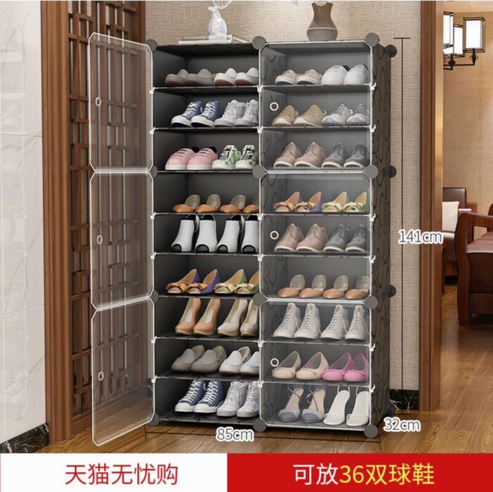 Armoire de Rangement pour Chaussures 36 et 54 Paires – Image 1