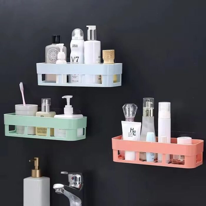 Étagère Murale de Rangement en Plastique – Solution de Stockage Polyvalente et Élégante – Image 1