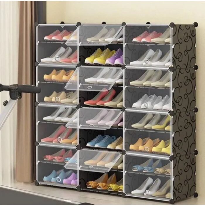 Armoire de Rangement pour Chaussures 36 et 54 Paires – Image 6