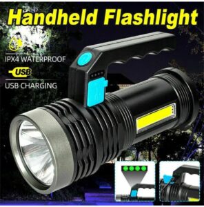 Lampe Torche LED Ultra Puissante - Rechargeable & Multifonction – Image 2