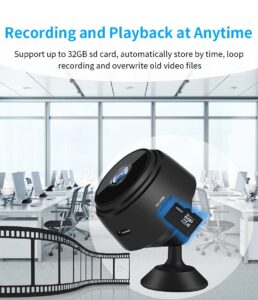 Mini Caméra de Surveillance WiFi  – 1080P – Grand Angle 120° – Image 6