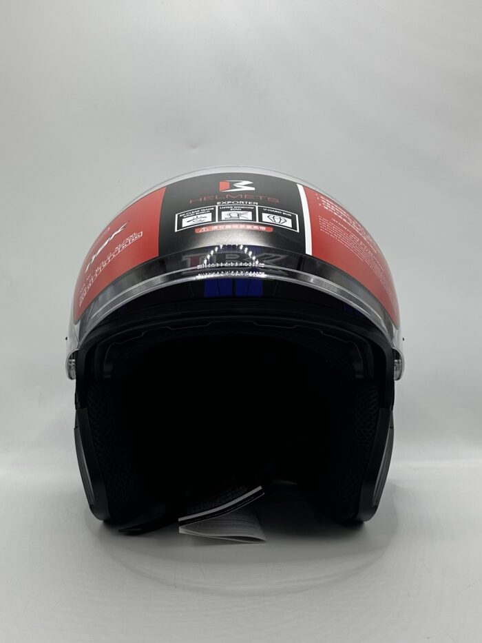 casque IBK certifié (bleu noir ) – Image 5