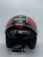 Casque IBK CERTIFIÉ (rouge noir) – Image 2