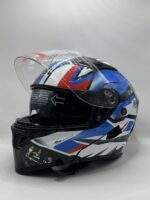 Casque VGV modulable certifié ( blanc bleu) – Image 5