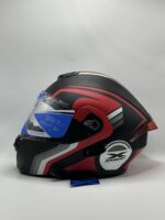 Casque X one modulable certifié (rouge noire ) – Image 6