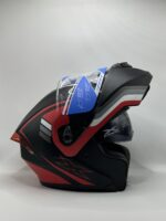 Casque X one modulable certifié (rouge noire ) – Image 3
