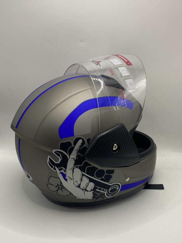 Casque intégral FNG (gris) – Image 1