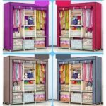 Armoire garde robe portable design simple et solide montage facile – Image 6