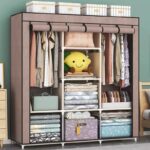 Armoire garde robe portable design simple et solide montage facile