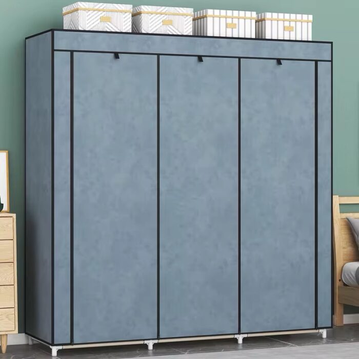 Armoire garde robe portable design simple et solide montage facile – Image 2